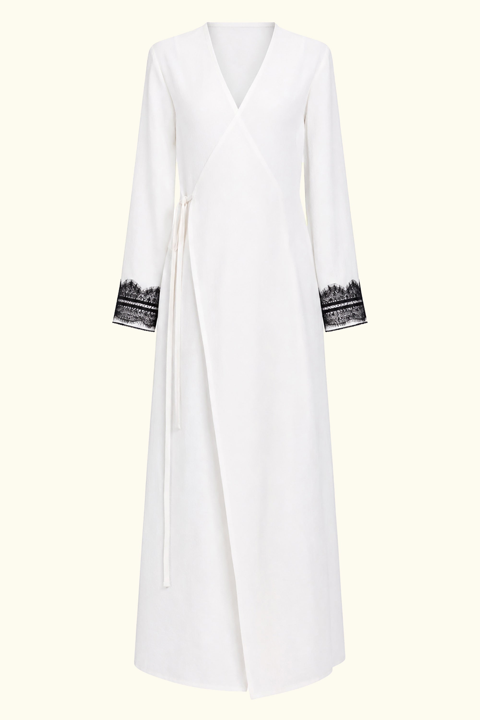 Bone Straight Duster Jacket (Crafted-to-Order)