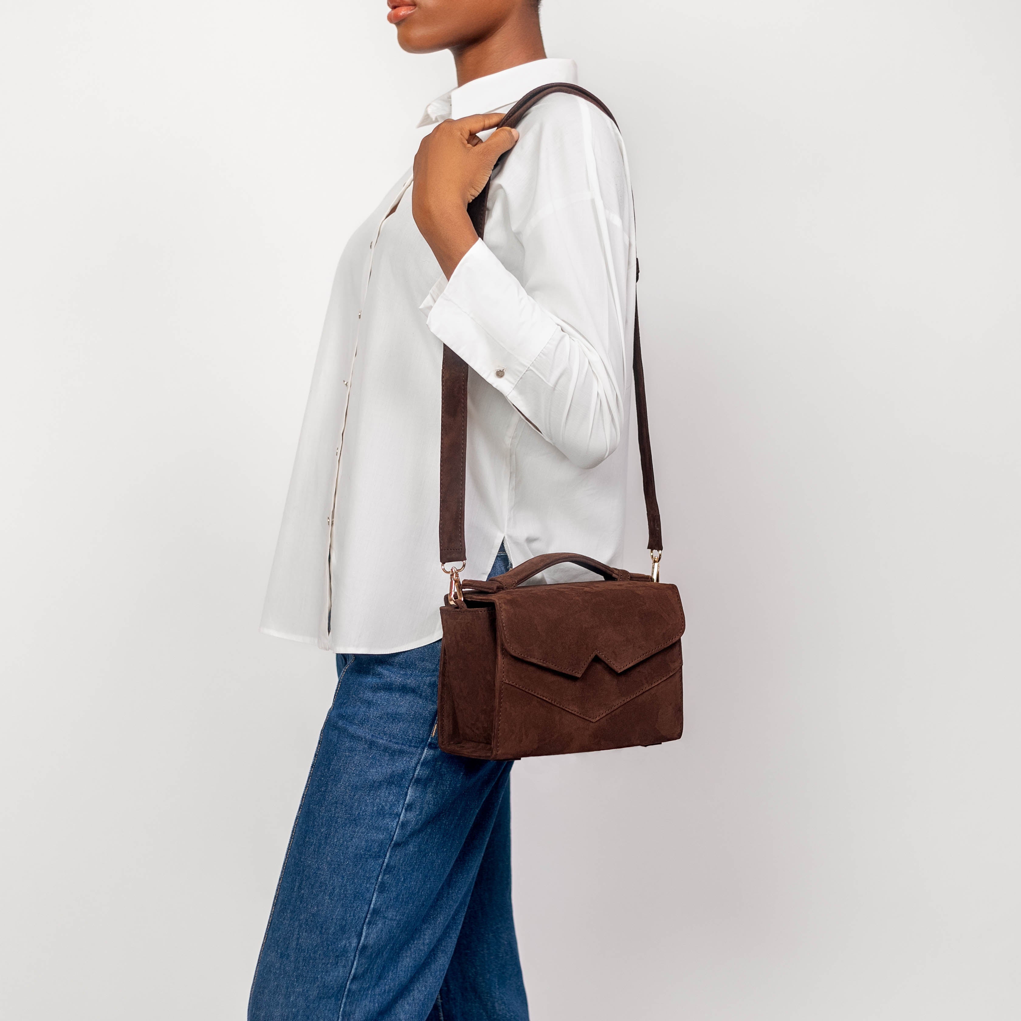 TKO Classic Chocolate Brown Suede