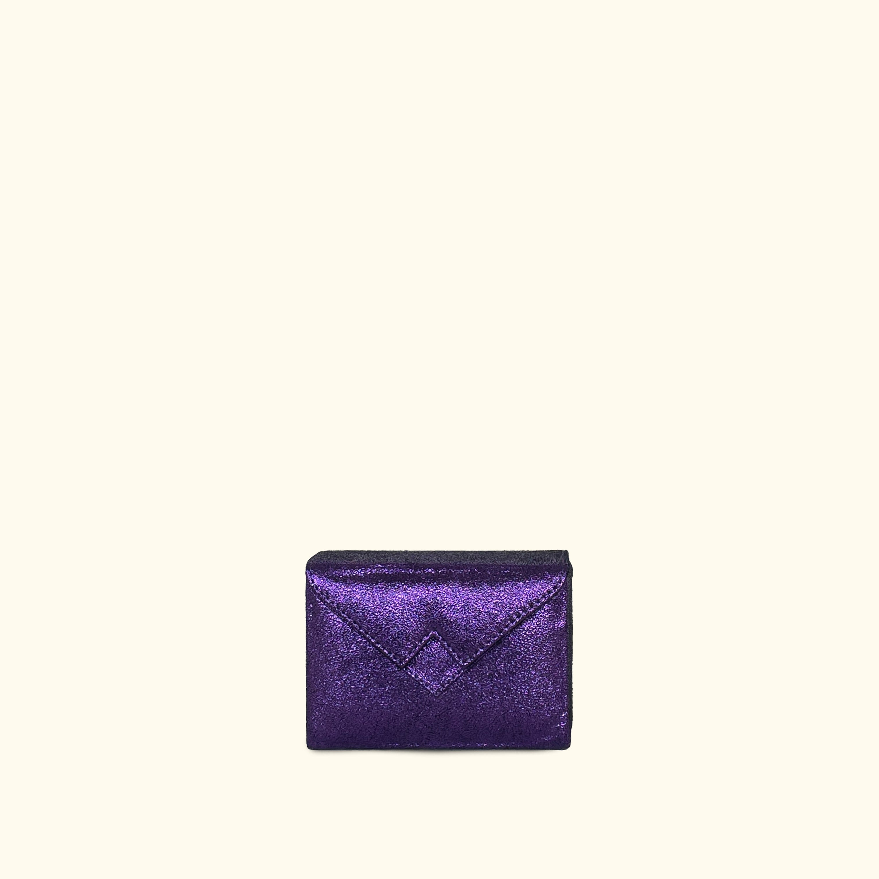 Box Clutch Mini Purple