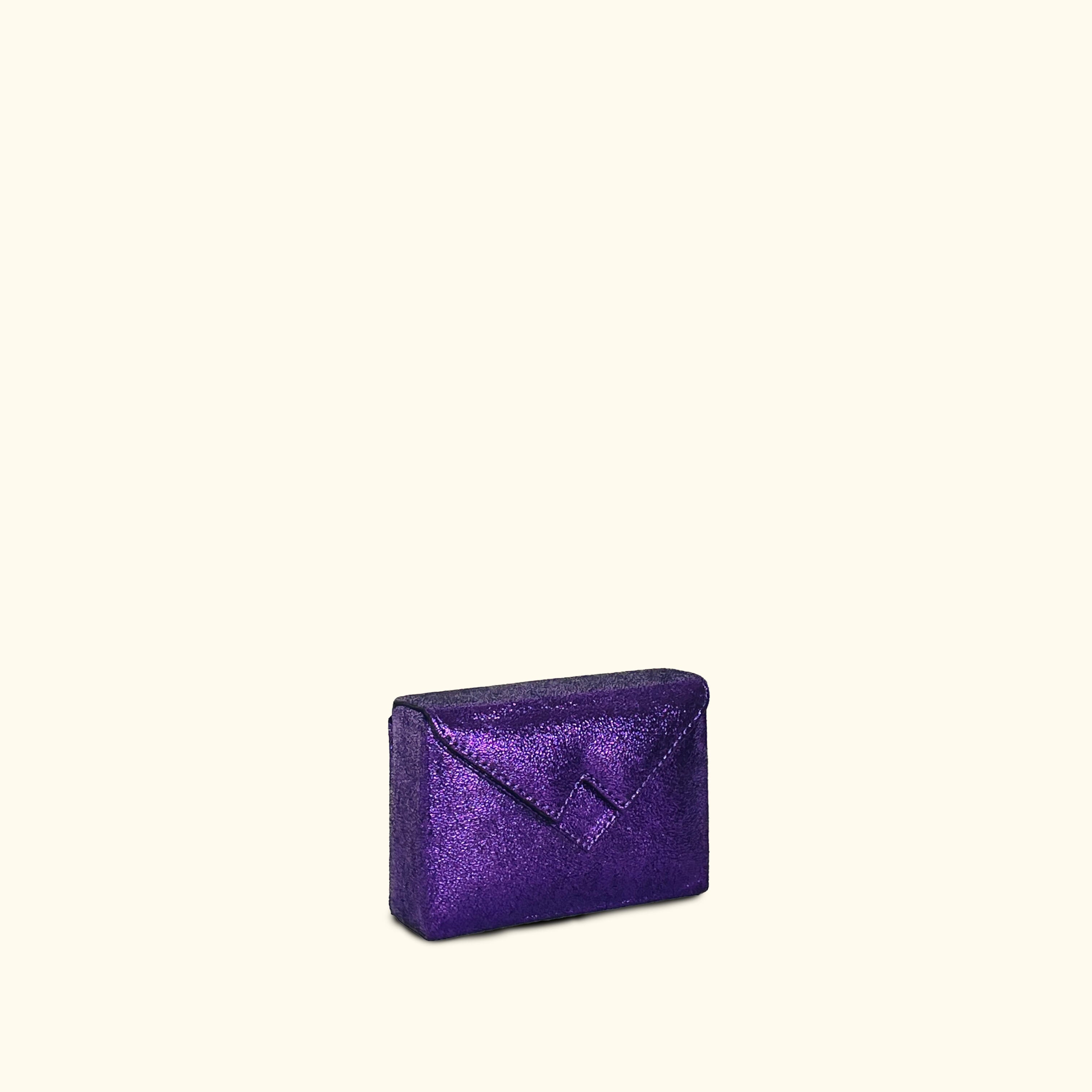 Box Clutch Mini Purple
