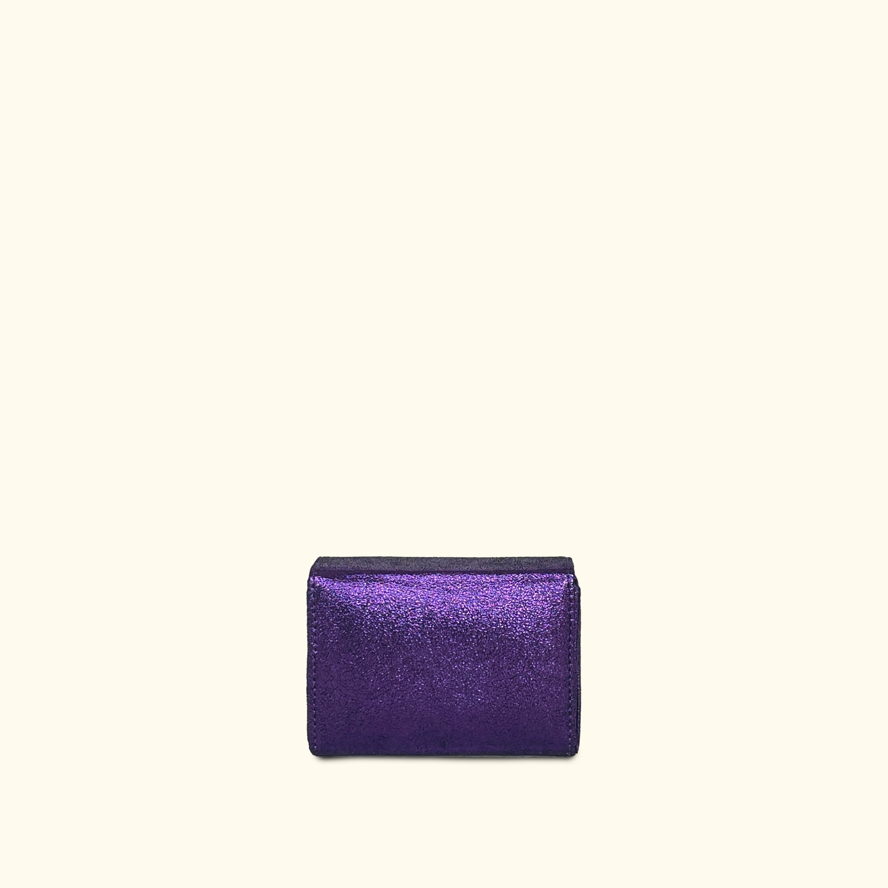 Box Clutch Mini Purple