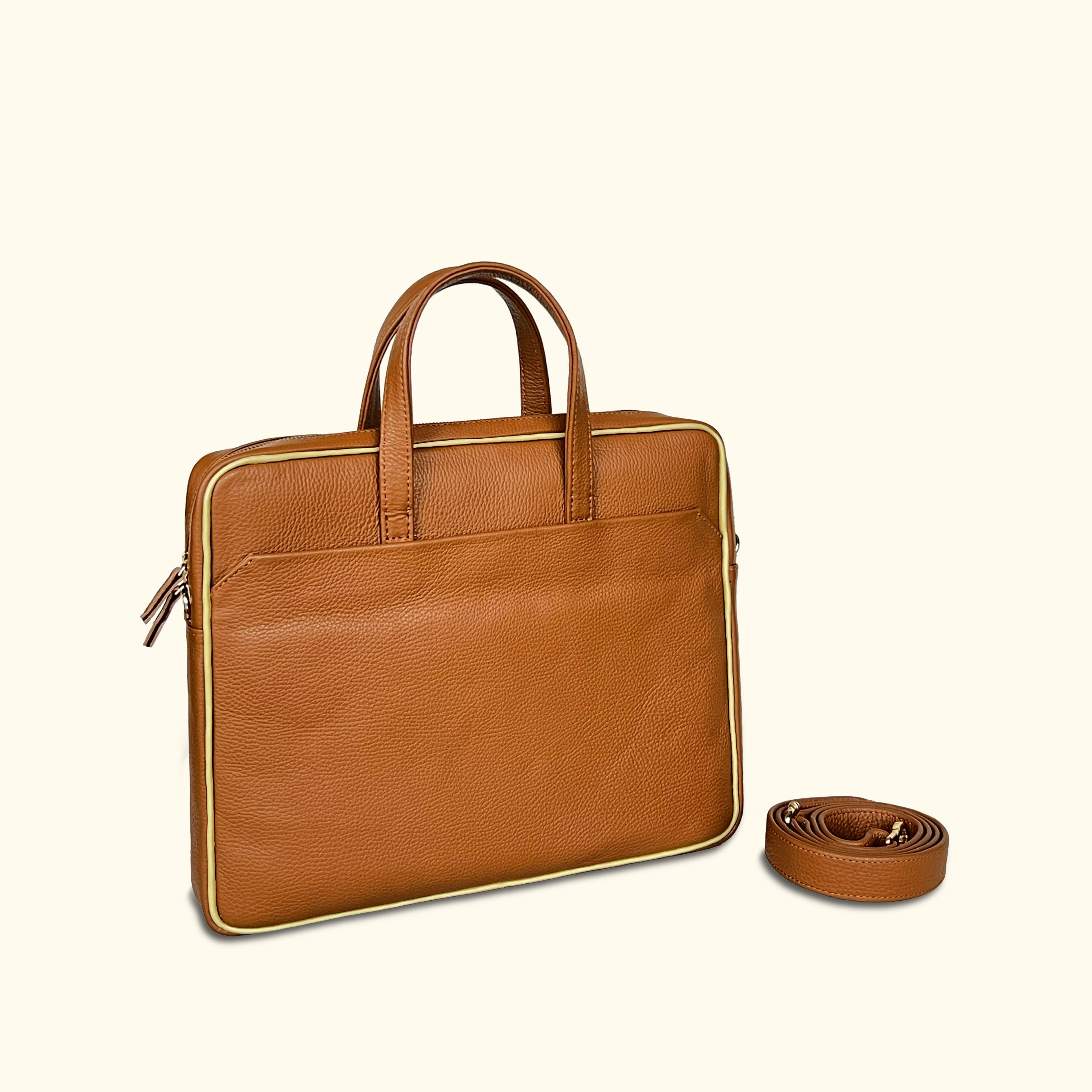 Laptop Bag Tan