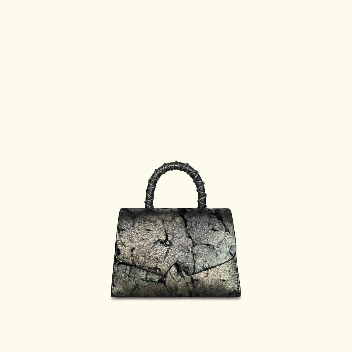 Alpha Classic  2.0 Green & Black Leather Bag