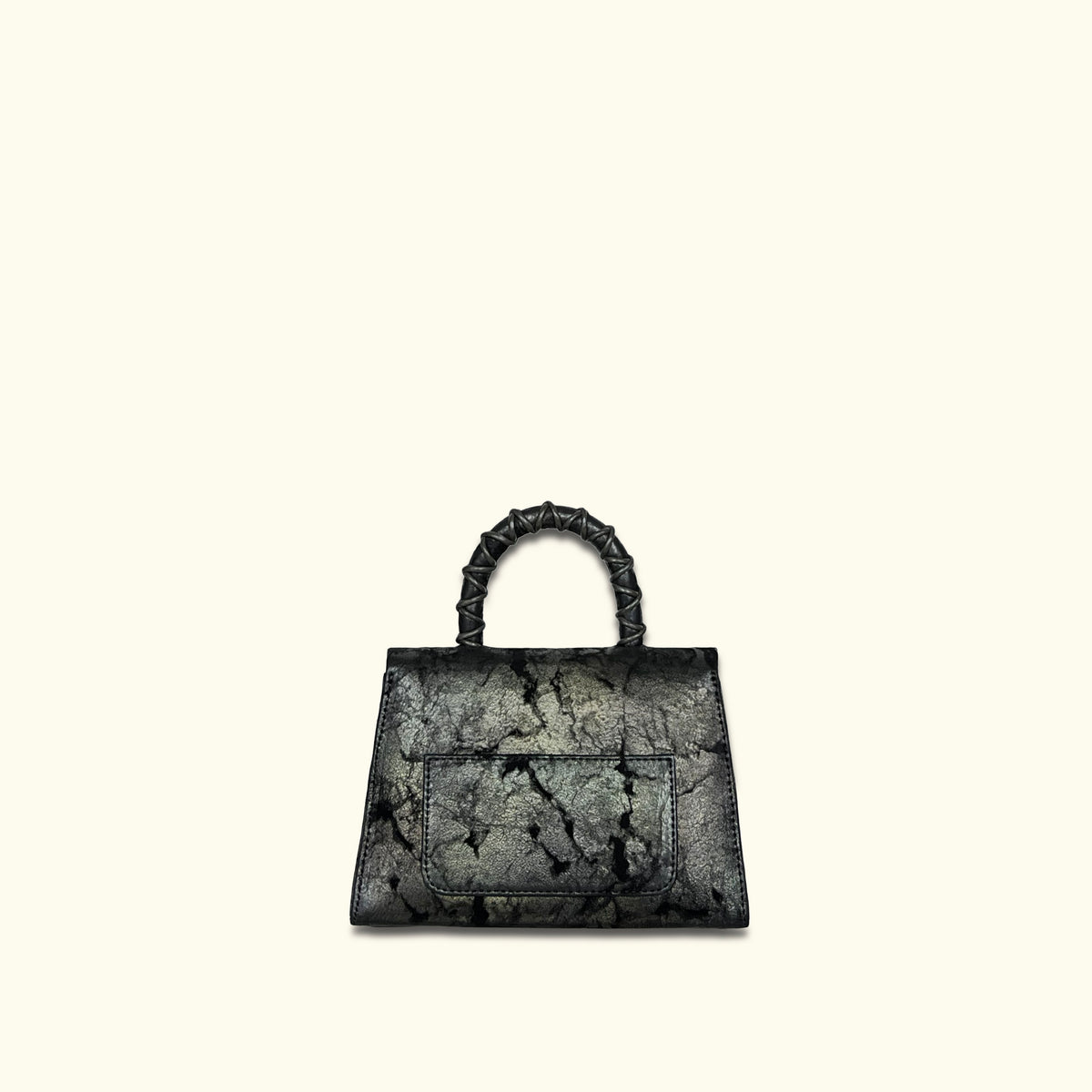 Alpha Classic  2.0 Green & Black Leather Bag