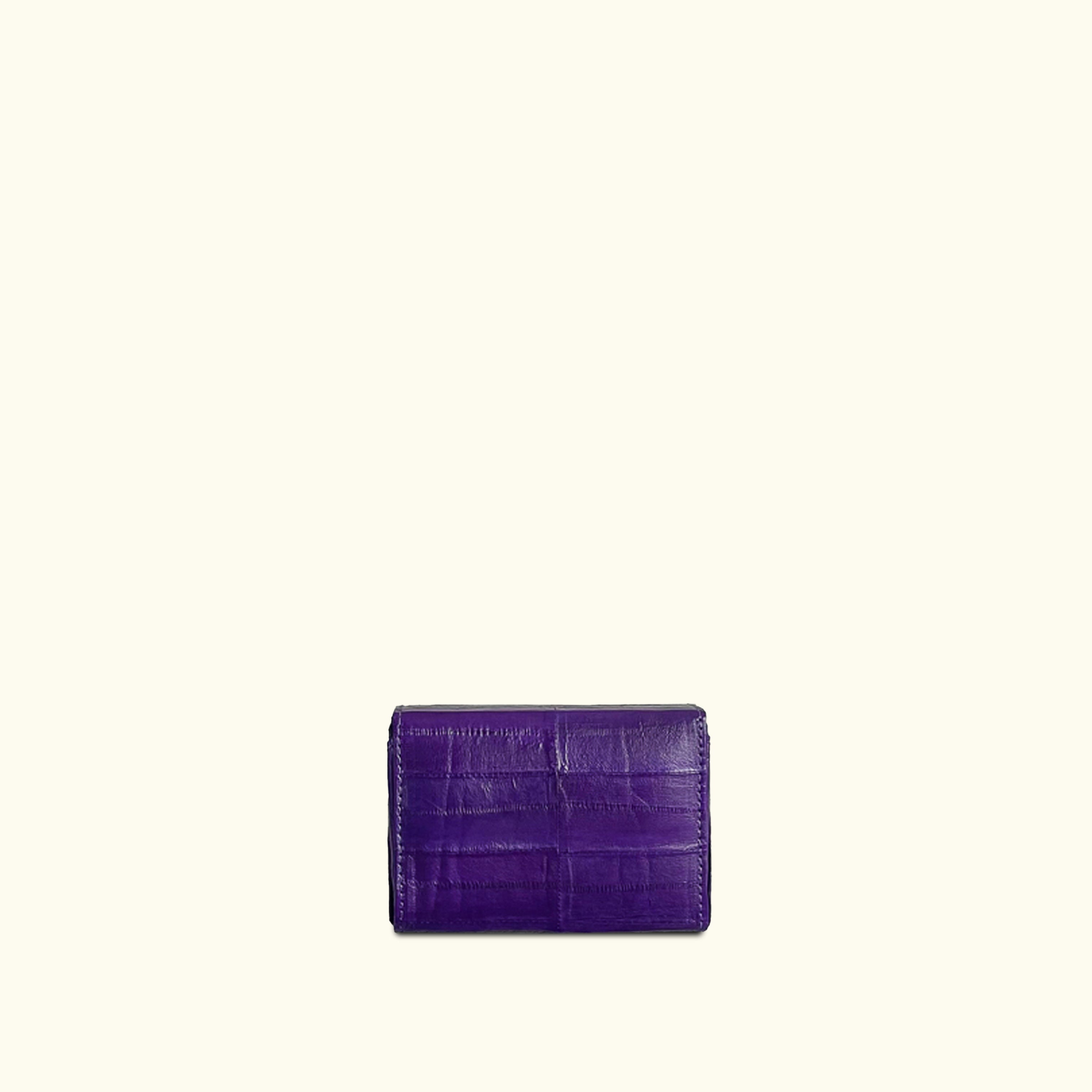 Box Clutch Mini Purple