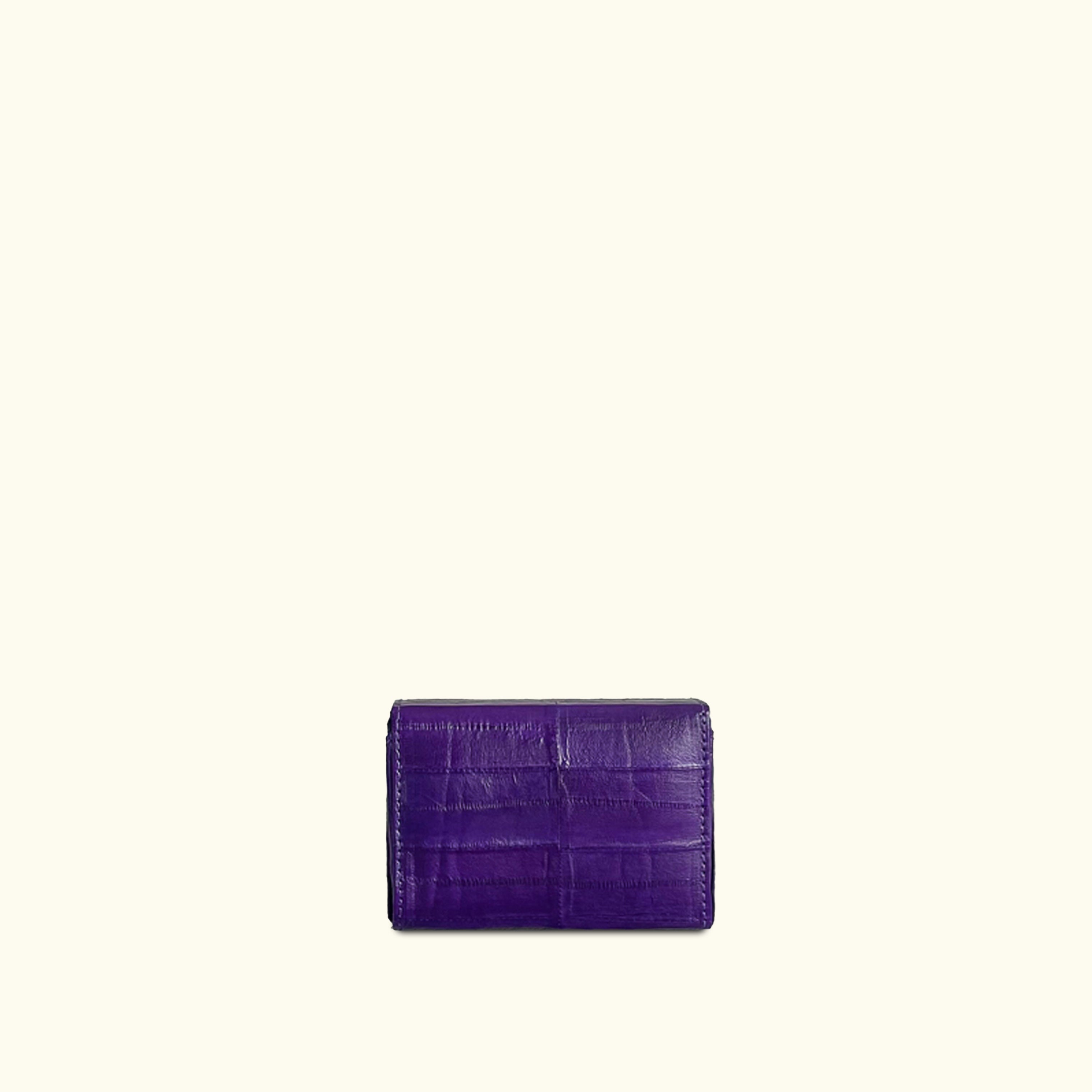 Box Clutch Mini Purple