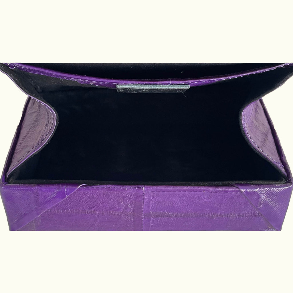 Box Clutch Mini Purple