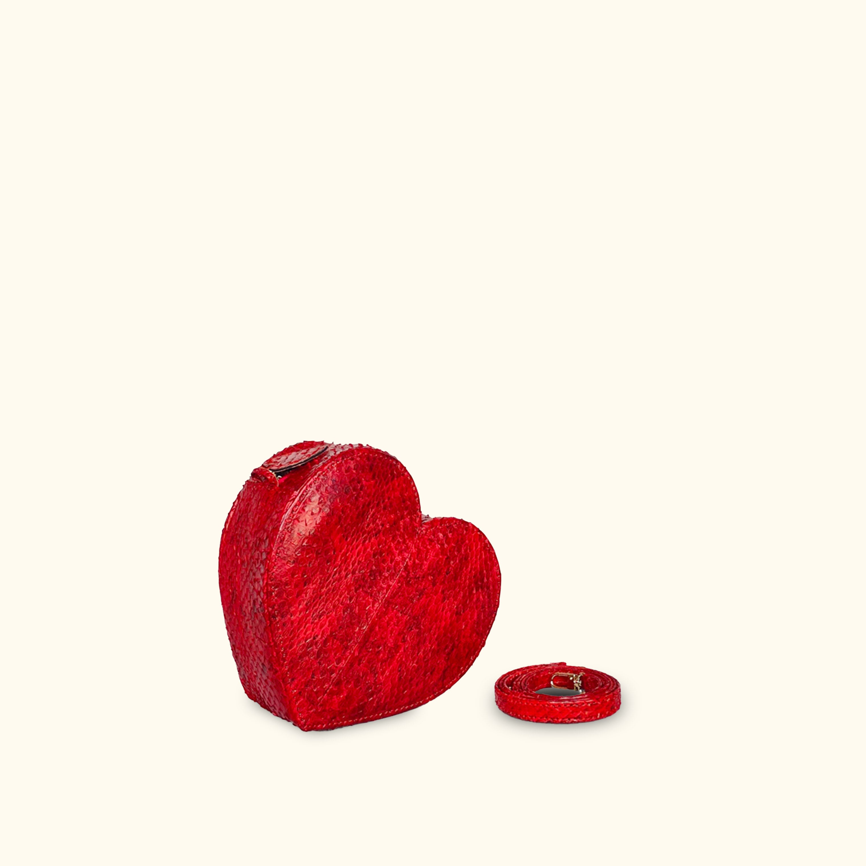 Love Heart Bag Red