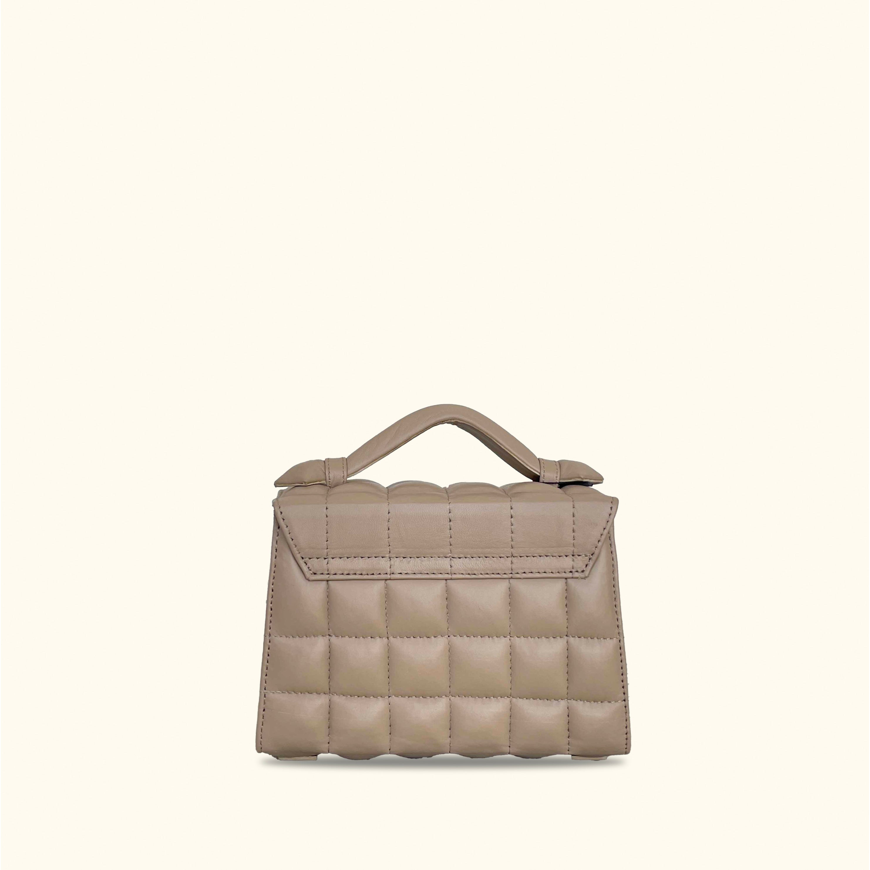 TKO CLASSIC - Quilted nappa leather handbag