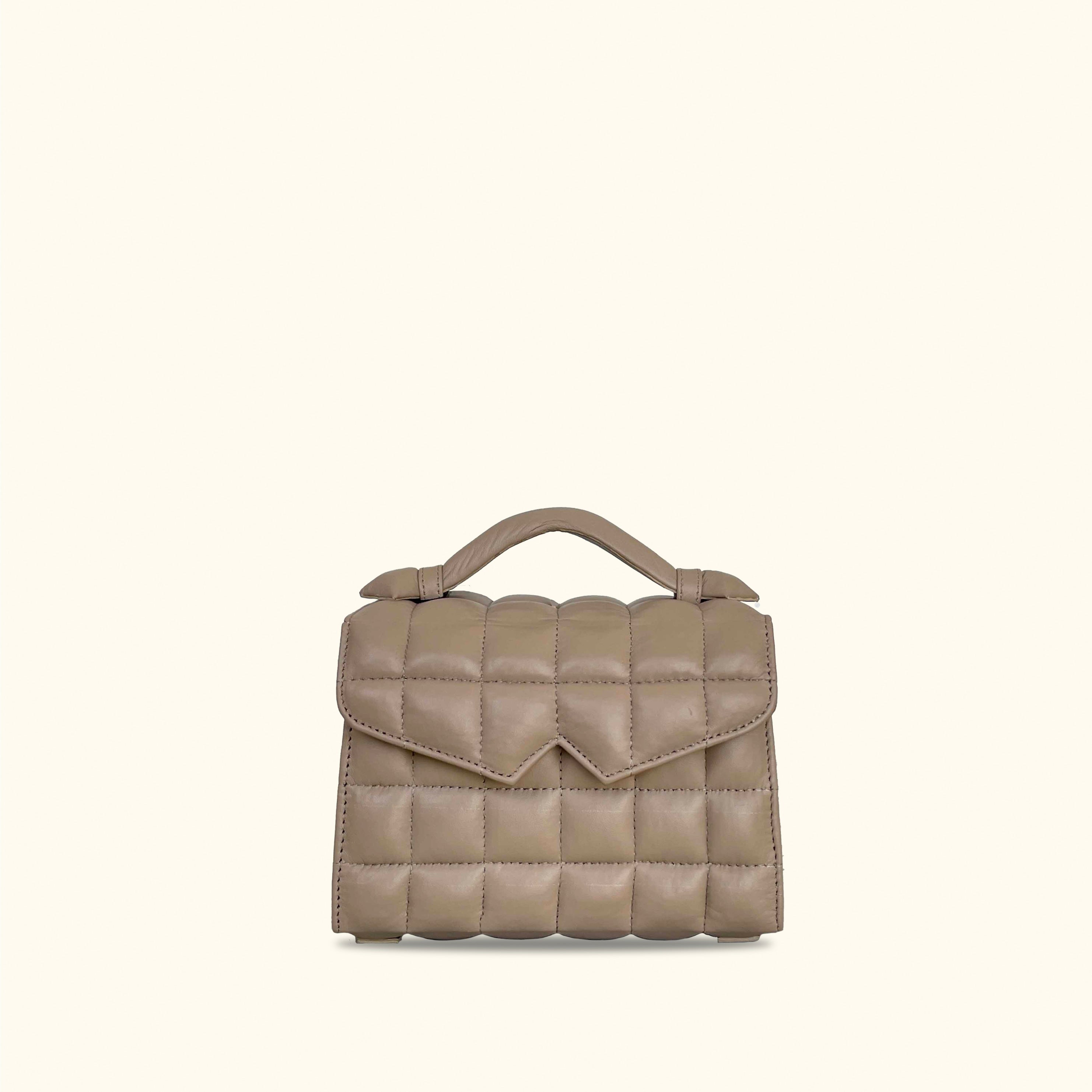 TKO CLASSIC - Quilted nappa leather handbag