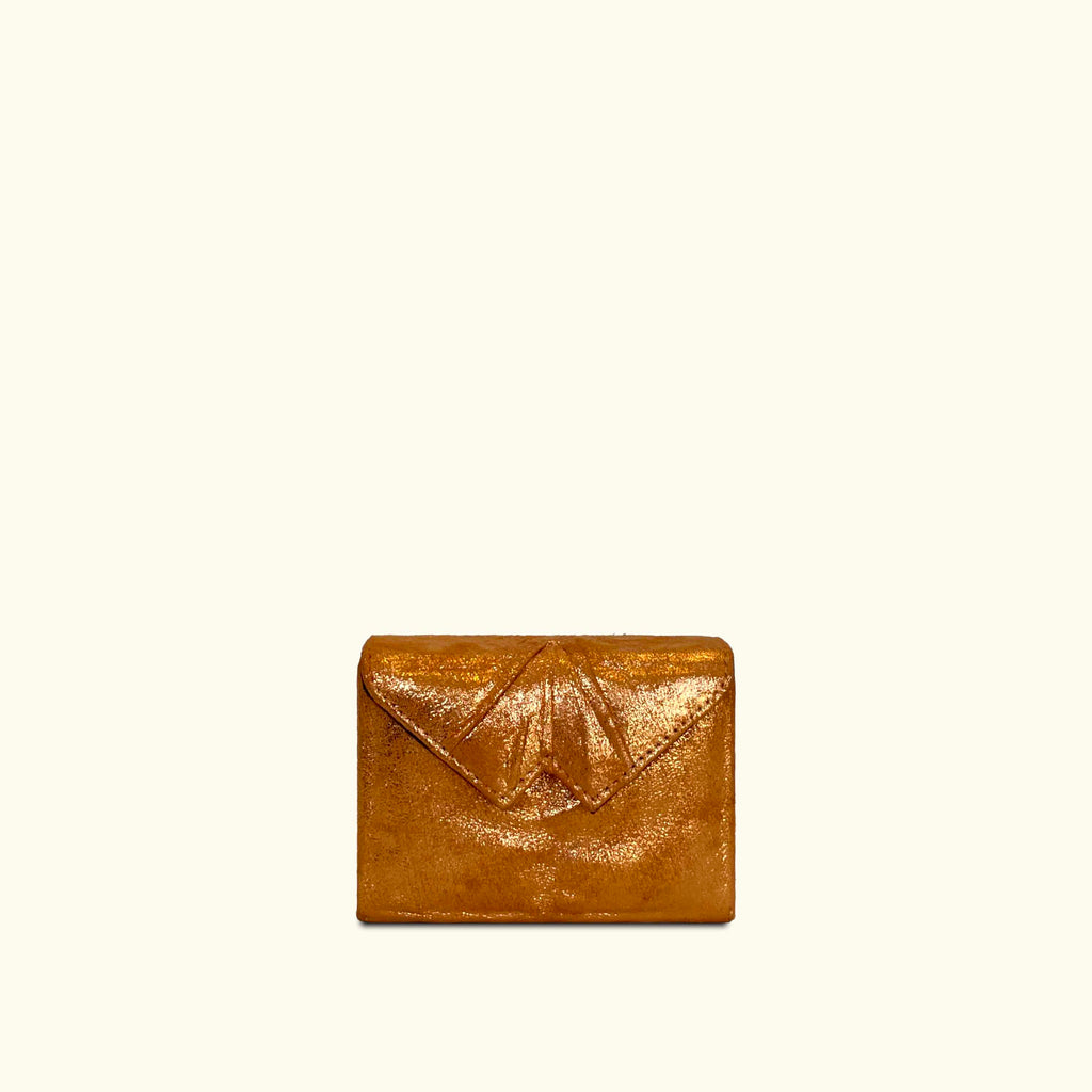 The Gather Box Clutch Mini Orange