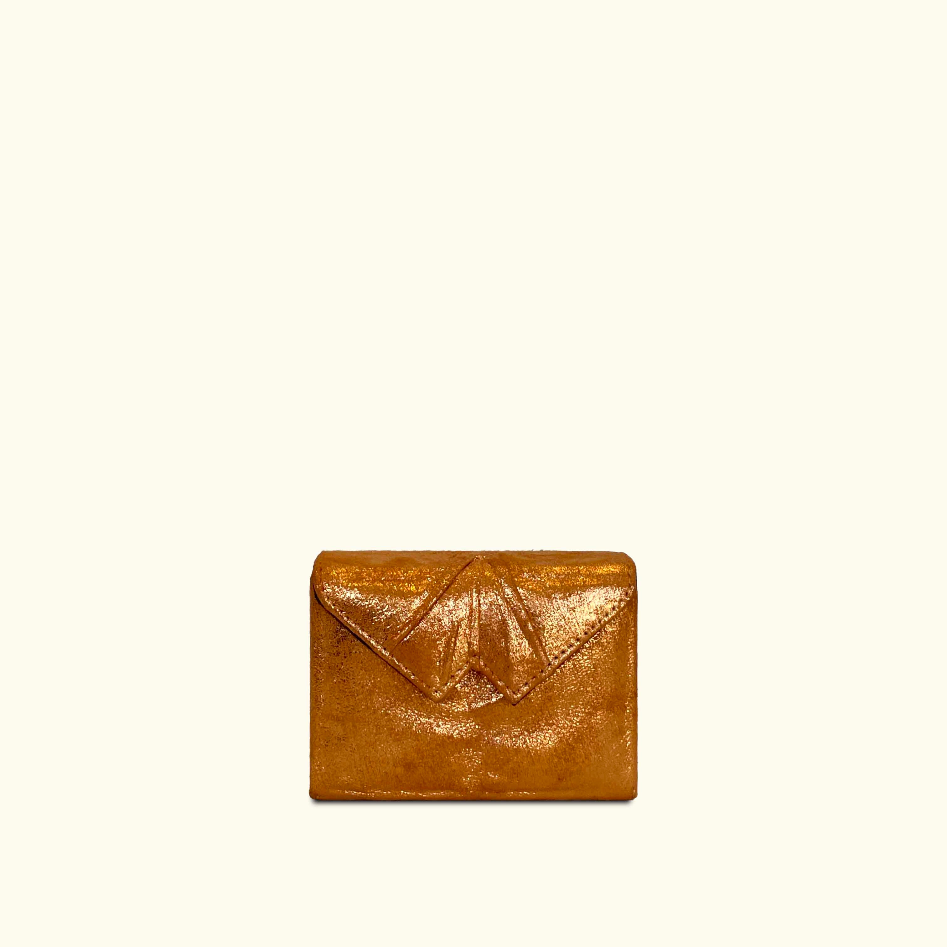The Gather Box Clutch Mini Orange