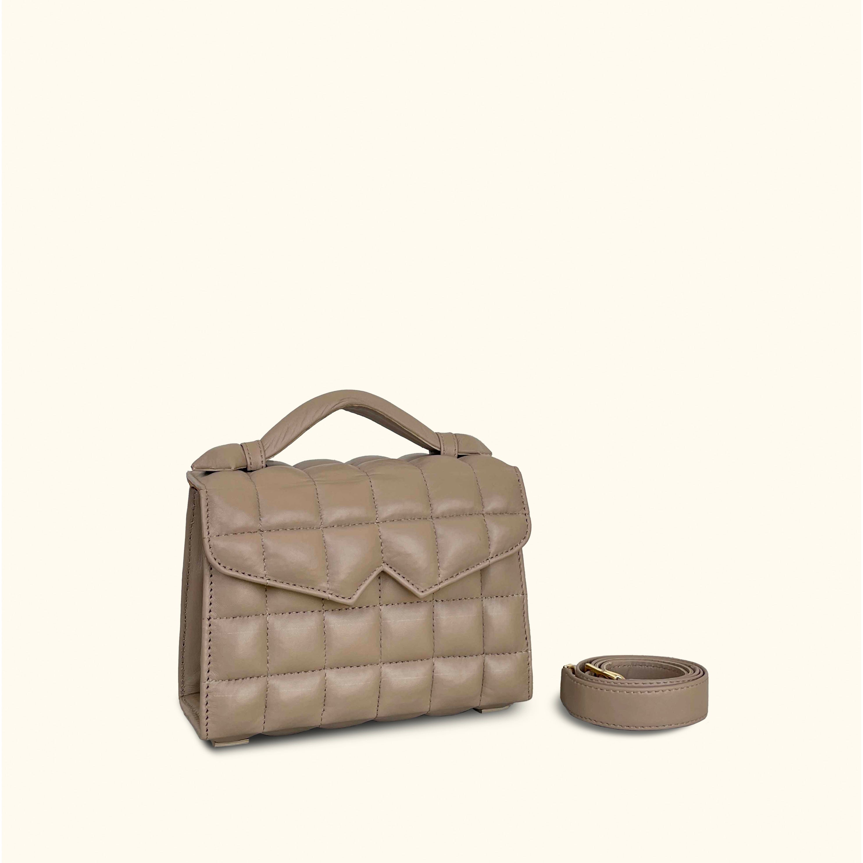 TKO CLASSIC - Quilted nappa leather handbag