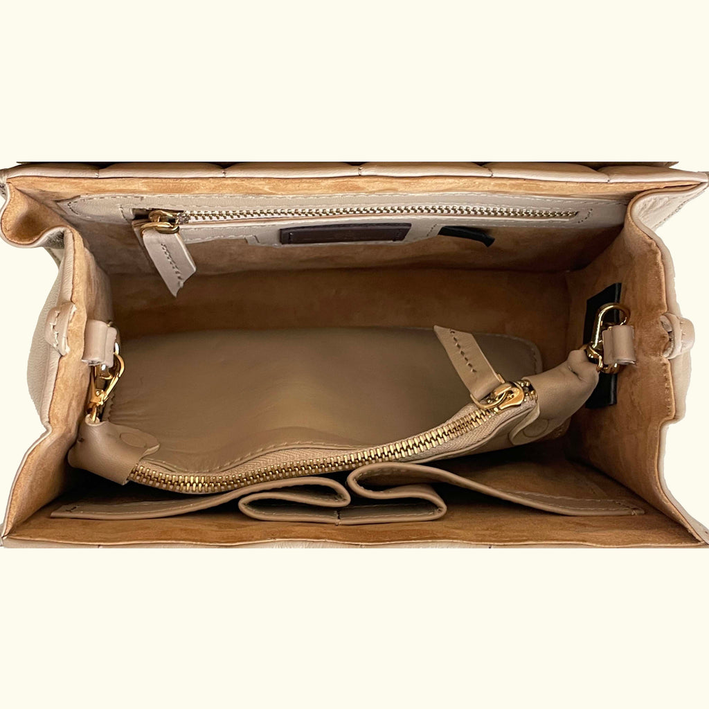 TKO CLASSIC - Quilted nappa leather handbag