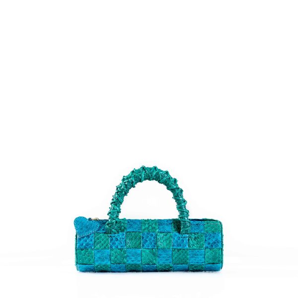 WOVEN BULLET BAG GREEN (PREORDER)
